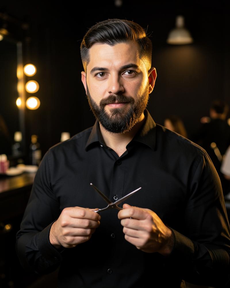 Portrait de Marc, Barbier & Spécialiste coupe homme