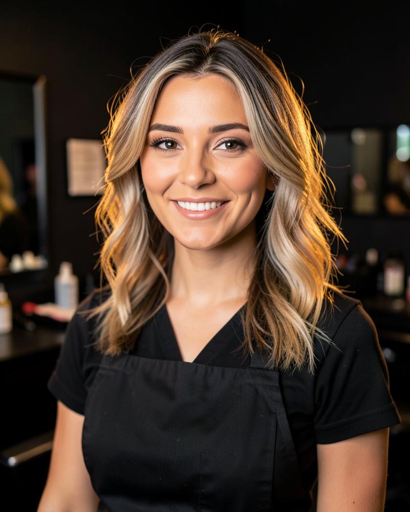 Portrait de Élodie, Styliste & Experte balayage